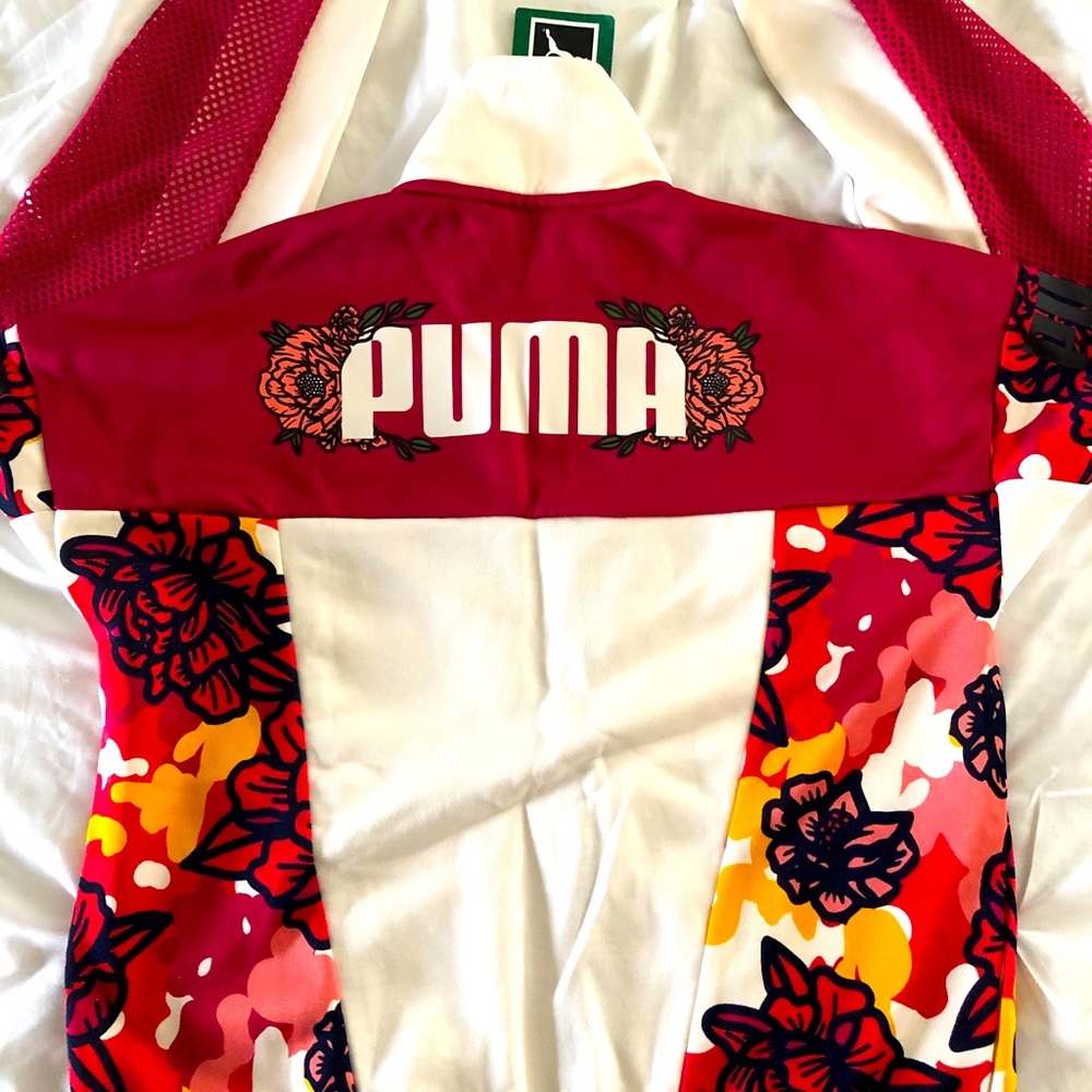 Puma XTG flourish track jacket NWT